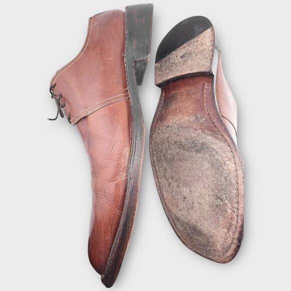 COLE HAAN Brown Leather Oxford Tie Shoes Men’s Size 13 Business Casual main image 13